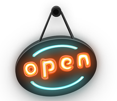 open sign pixabay